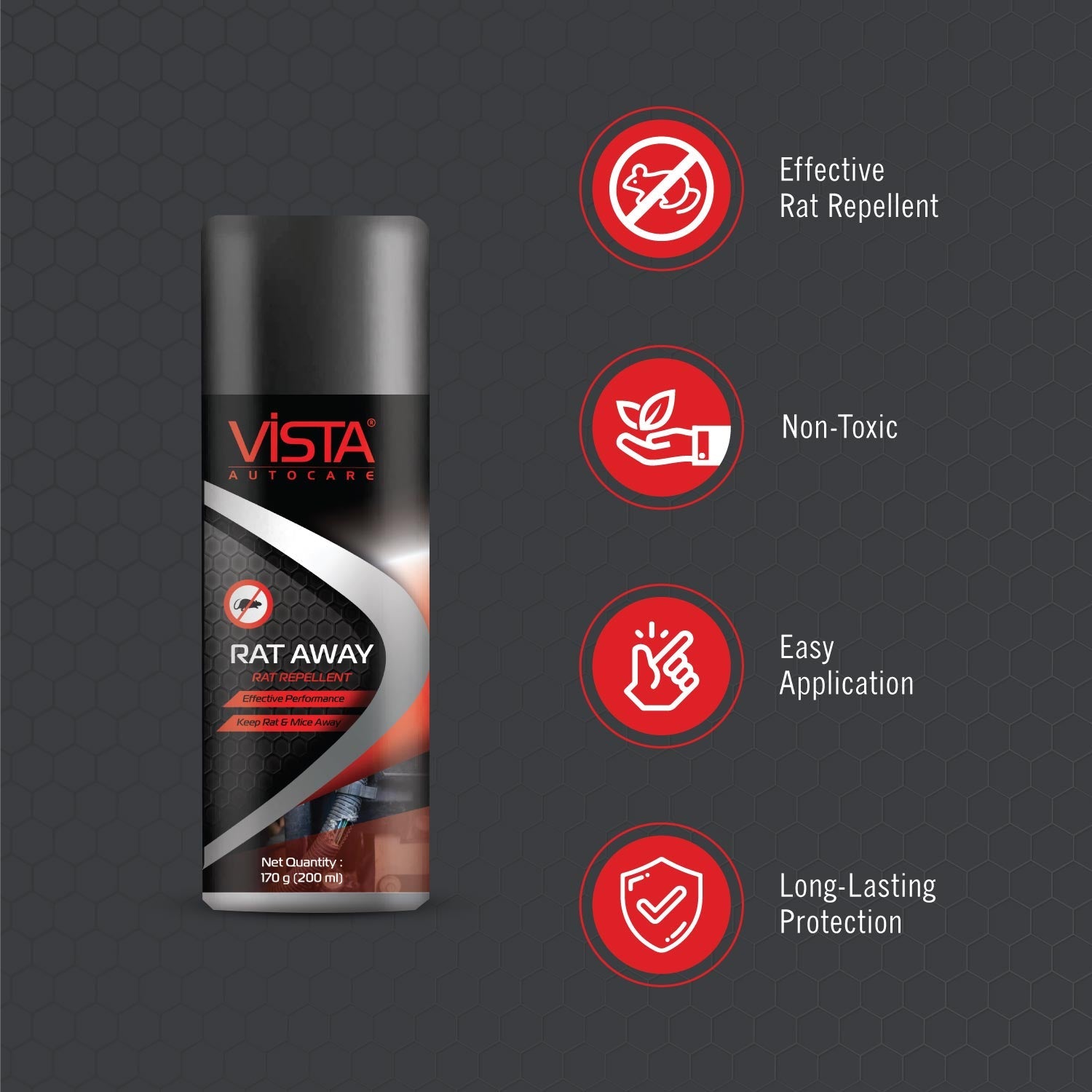 VISTA RAT AWAY 200 ml - Biker.Store - www.biker.store