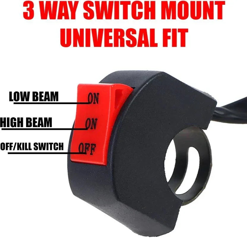 U1 Mini Drive Universal Fog Lamps Mini Driving Lights Fog Lamp Car, Motorbike, Truck, Van LED (12 V, 20 W) (Universal For Bike, Universal For Car, Pack of 2) - Biker.Store - www.biker.store