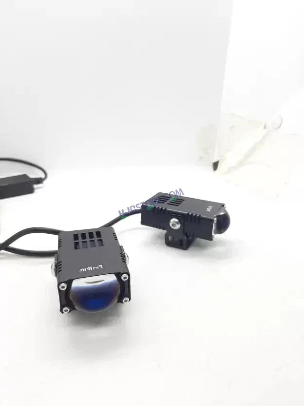 HJG Waymaker Fog Light Dual Colour Fog Light Mini Drive Yellow White & Red Devil Eye Slim Drive Light Version 4 With Red Devil Eye And Wiring With Canbus Universal For All Cars and Motorcycles (2Pcs) HJG - Biker.Store - www.biker.store