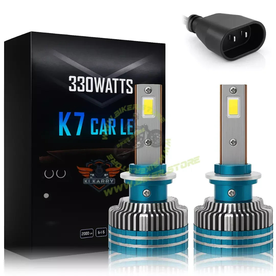 Ki Karry 330W WHITE LED HEADLIGHT BULB FOR CAR - Biker.Store - www.biker.store
