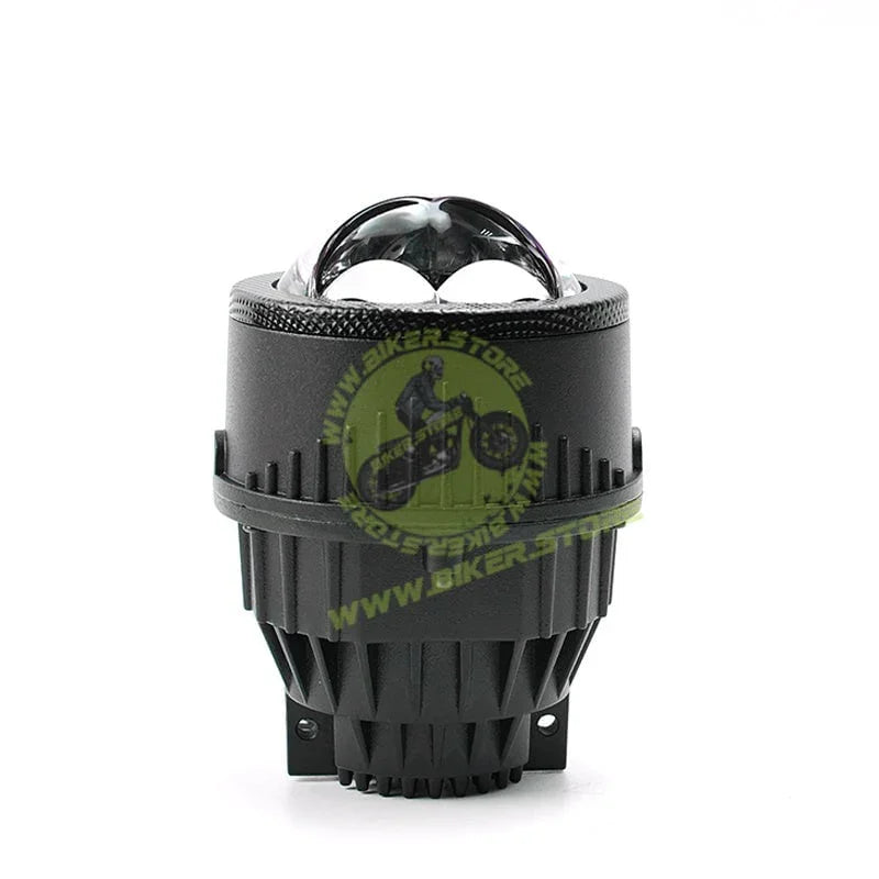 AES FX Automotive Bi-LED Fog Projector Retrofit Kit – 3 Inch Double Laser Lens, 45W/65W High Power, 3000K Yellow/4300K/5500K White Light, Universal Fog Lamp Upgrade - Biker.Store - www.biker.store