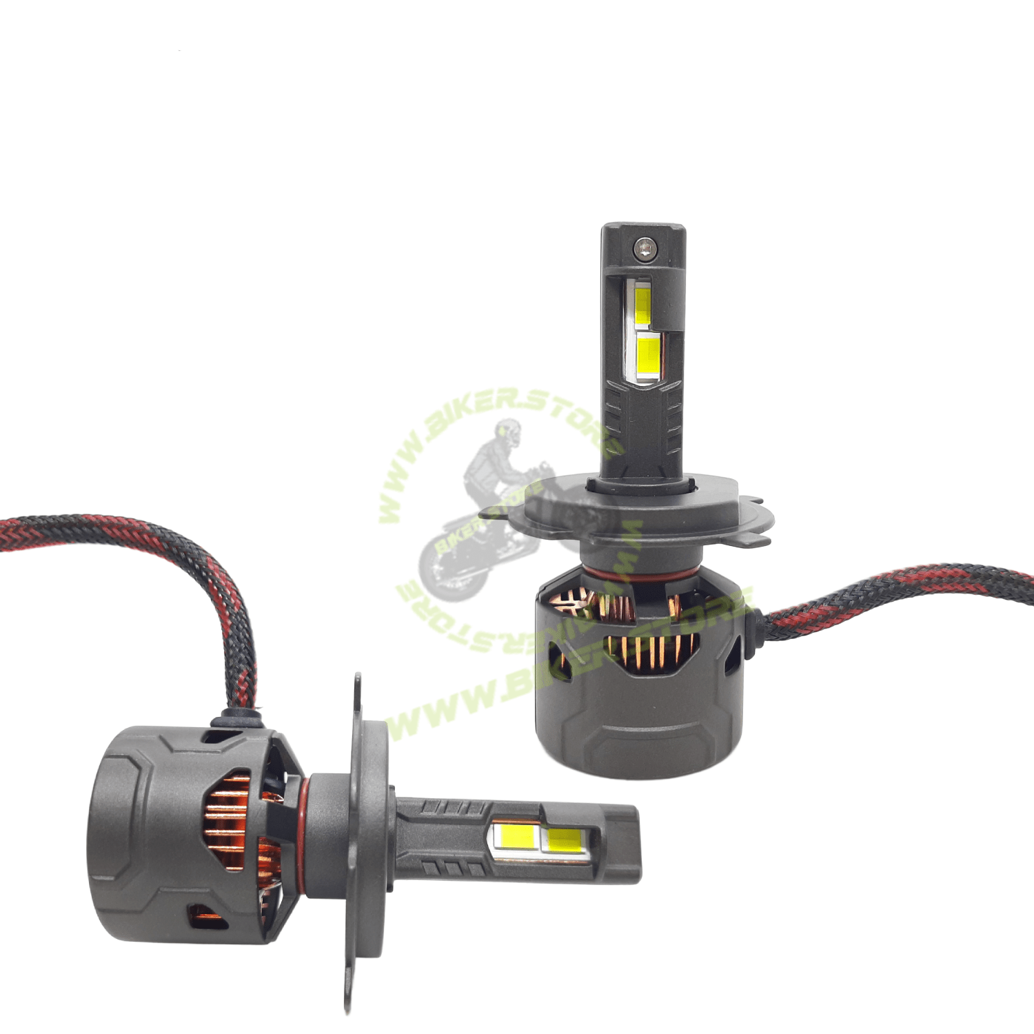 KI KARRY 200W White Car LED Headlight Bulb DC 9V-30V with 24 Month Warranty (H4, H7, 9005, 9006, H8/H9/H11)