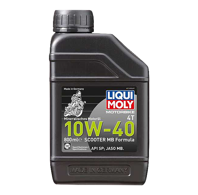Liqui Moly Motorbike 4T 10W-40 Scooter MB Formula (800ml) - Biker.Store - www.biker.store