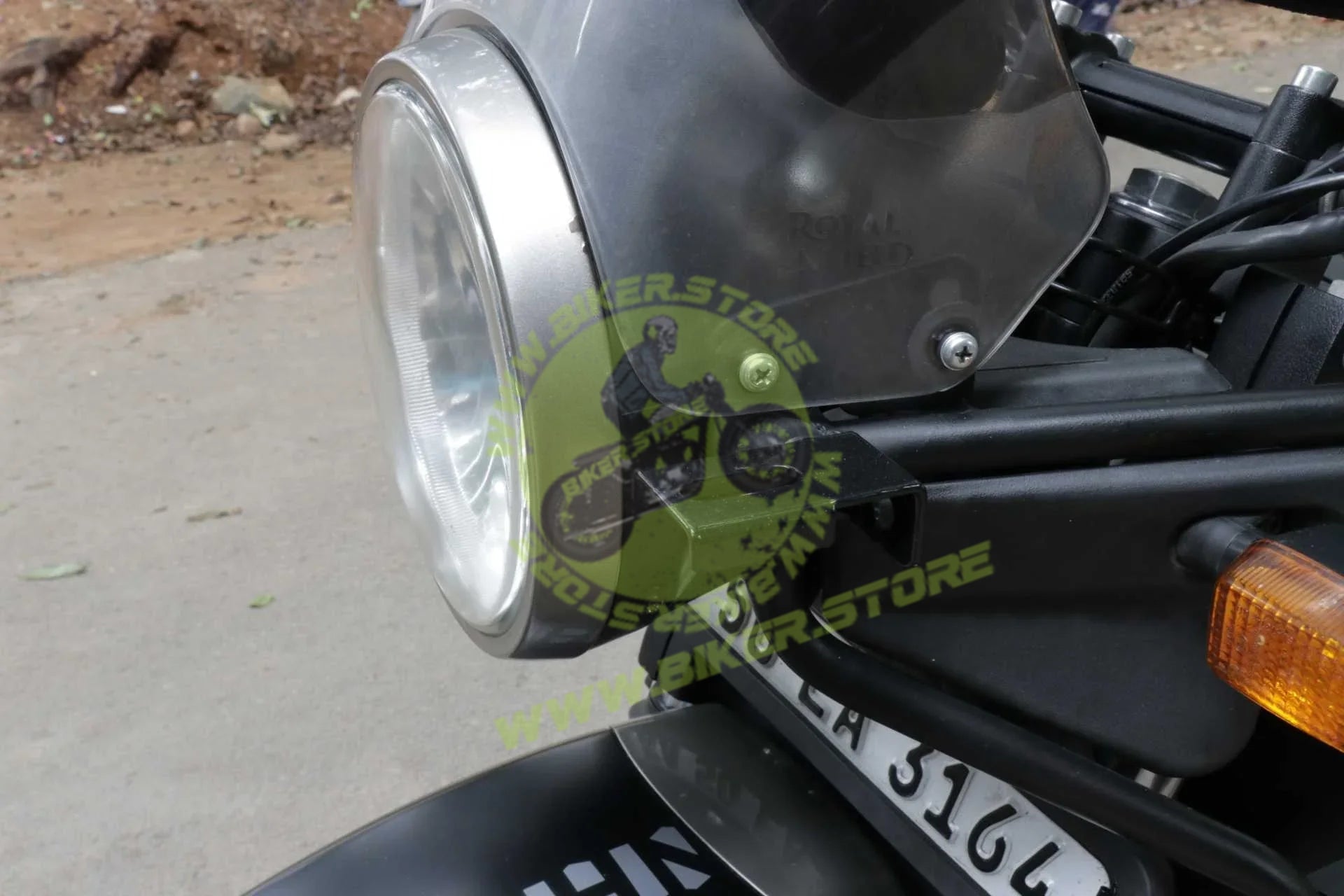 Maddog Universal Headlight Clamp - Biker.Store - www.biker.store