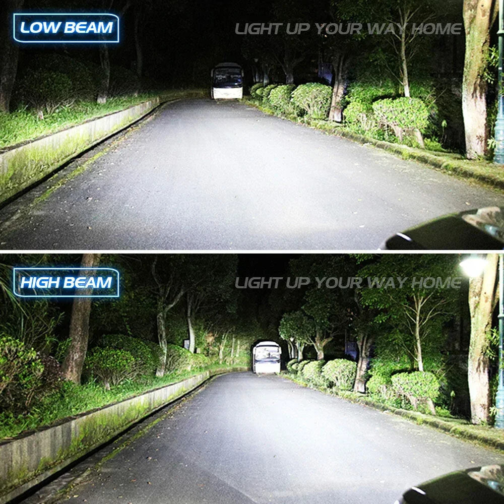 NightEye NovSight A500-N39 9005/HB3 Socket 2PCS 72W DC9-32V Pair Car Headlight LED Bulbs 13,000LM/PAIR Car Headlamps 6000K IP68 Waterproof Type 9005/HB3 - Biker.Store - www.biker.store