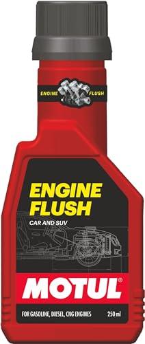 Motul Engine Flush for Cars 250 ml – Works for Petrol & Diesel Vehicles, Cleans Engine Sludge, Dissolves Stubborn Deposits Effectively, Improves Performance - Biker.Store - www.biker.store