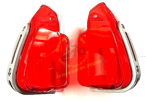 MG Universal Hand Guard Knuckle Guard Brake/Clutch Lever Guard Protector/Wind Deflector for All Bikes (Pack of 2) High End Protection with Hardened Aluminium Knuckle Protection - Biker.Store - www.biker.store