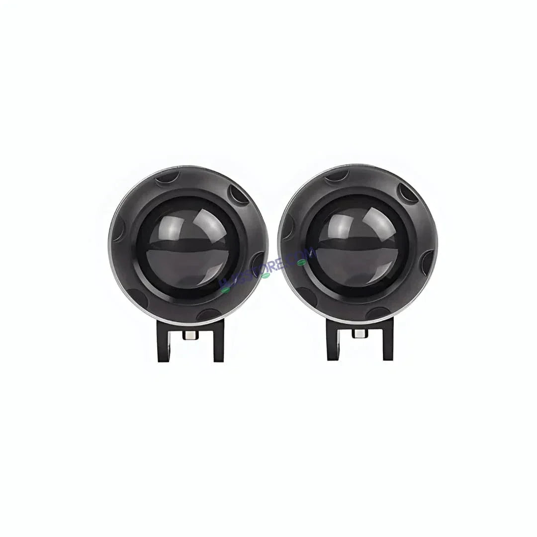 HJG 123 Single Lens 120W Foglight New Model with Power Adaptor Foglight Ultra Wide Dual Intensity LED Driving Fog Lights White/Yellow (2*60W = 120W Total) Universal For All Cars & Bikes - Biker.Store - www.biker.store