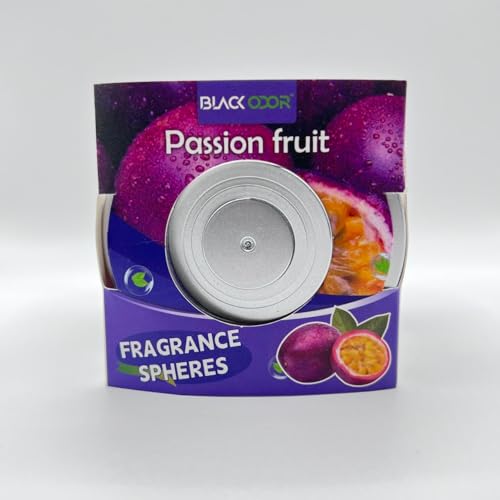 Black Odor Super Fragrance Black Odor Car Air Freshener B0-10| 130g Bubble Gel Balls | Long-Lasting Scent for Home, Office, Car, Bathroom & Closet | Odor Eliminator & Room Deodorizer (Passion Fruit) - Biker.Store - www.biker.store
