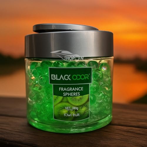 Black Odor In Many Fragrance Spheres – Premium Long Lasting Aroma Beads (130g) Pack of 1 Pcs (Kiwi Fruit) - Biker.Store - www.biker.store