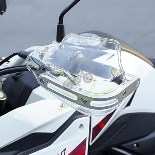 MG Universal Hand Guard Knuckle Guard Brake/Clutch Lever Guard Protector/Wind Deflector for All Bikes (Pack of 2) High End Protection with Hardened Aluminium Knuckle Protection - Biker.Store - www.biker.store
