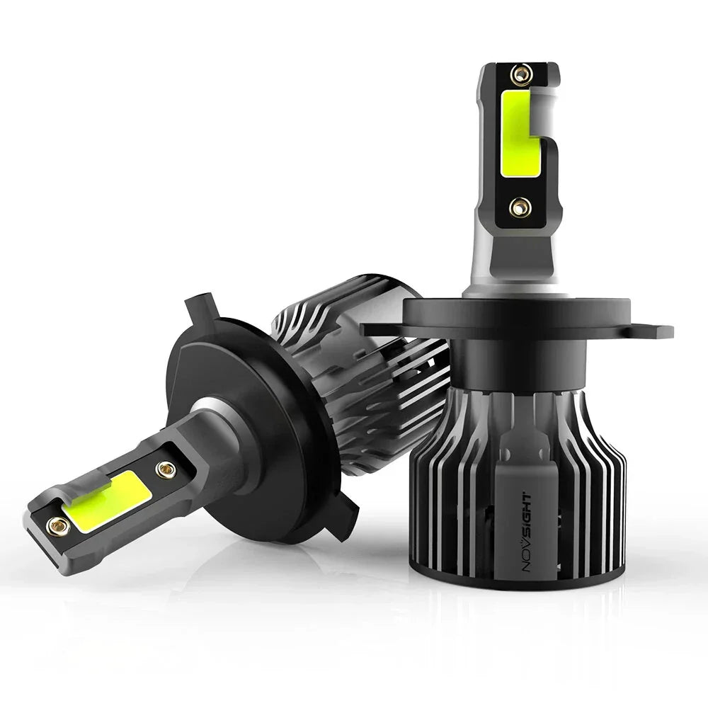 NightEye NovSight A500-N39 9005/HB3 Socket 2PCS 72W DC9-32V Pair Car Headlight LED Bulbs 13,000LM/PAIR Car Headlamps 6000K IP68 Waterproof Type 9005/HB3 - Biker.Store - www.biker.store