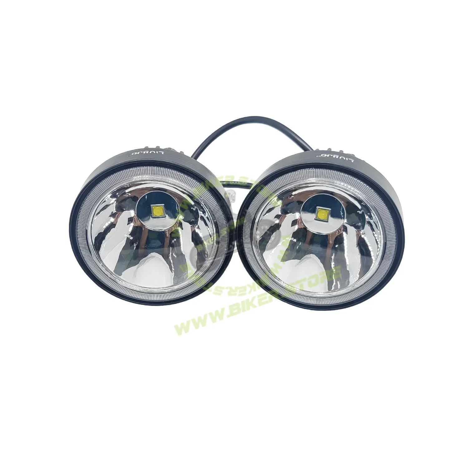 HJG 3 inch White Super Bright Driving Fog Light 2pcs - Biker.Store - www.biker.store