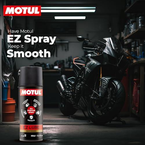 Motul EZ Lube 400 ml All-Purpose Spray Cleaner – Removes Rust & Stains, Lubricates Hinges and Furniture Joints, Ideal for Home, Car & Bike Maintenance|B0CBTXKM3N