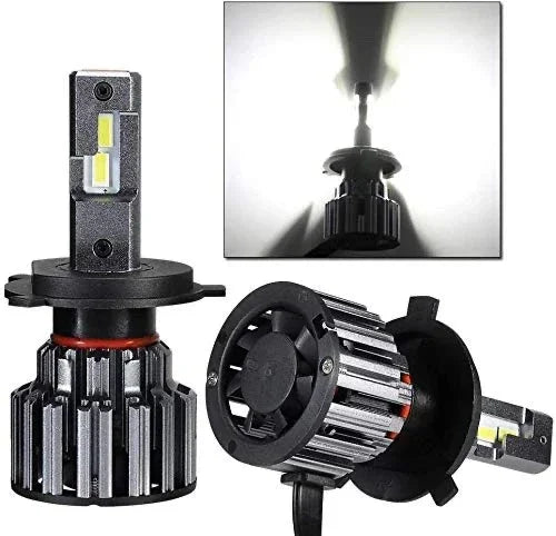 NightEye NOVSIGHT F03 H8/H9/H11/H16 LED Headlight Bulbs TX SMD LED Chips All-in-One Conversion Kit 6000K 90W/Set 15000LM (7500LMx2, White) - Biker.Store - www.biker.store