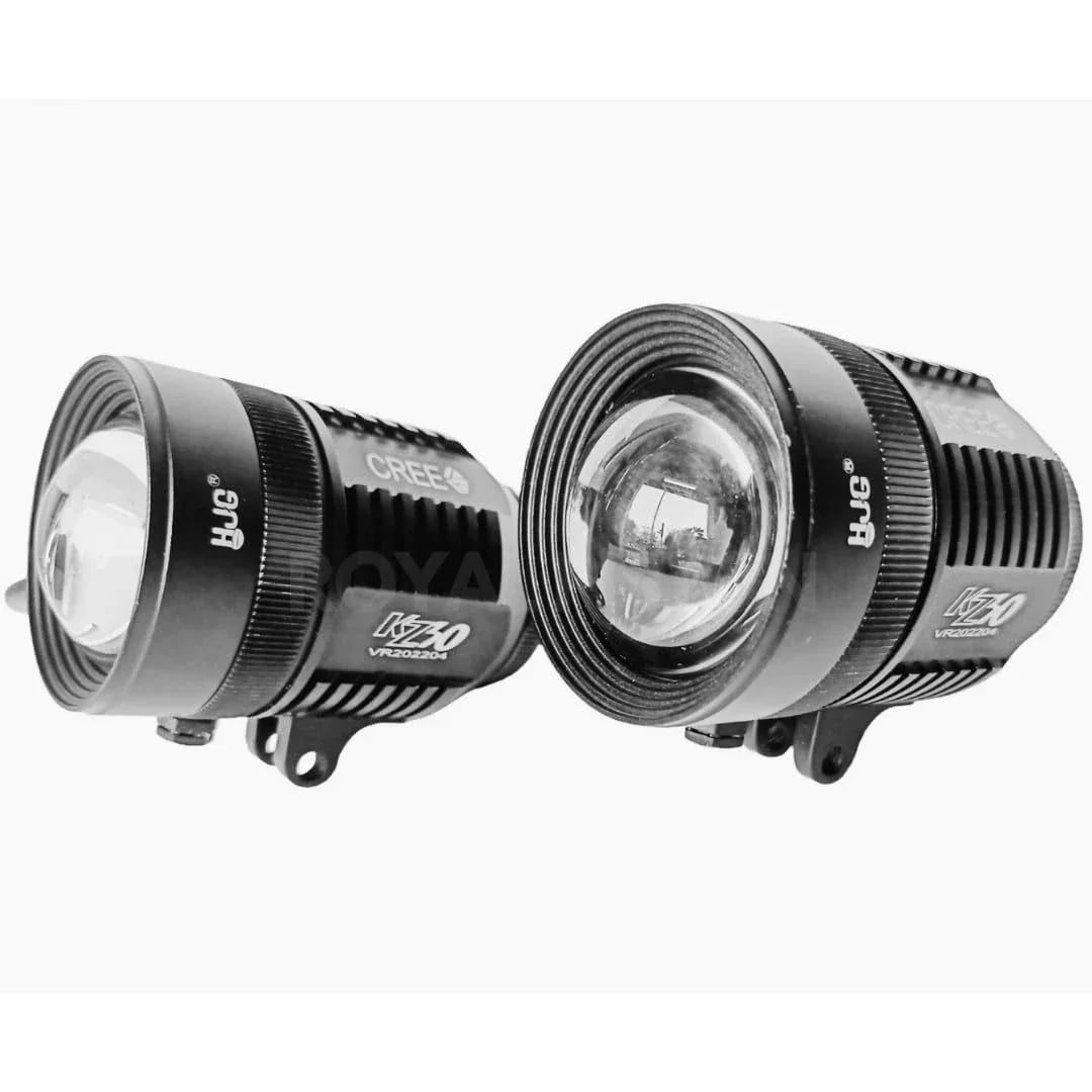 HJG KZ30 120W ORIGINAL Fog Light With Inbuilt 2 In 1 White And Yellow Powerful Fog Light (Original Hjg) Pack Of 2 - Biker.Store - www.biker.store