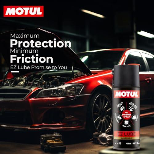 Motul EZ Lube 400 ml All-Purpose Spray Cleaner – Removes Rust & Stains, Lubricates Hinges and Furniture Joints, Ideal for Home, Car & Bike Maintenance|B0CBTXKM3N