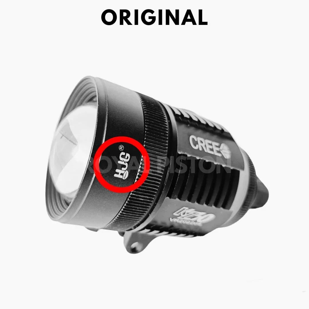 HJG KZ30 120W ORIGINAL Fog Light With Inbuilt 2 In 1 White And Yellow Powerful Fog Light (Original Hjg) Pack Of 2 - Biker.Store - www.biker.store