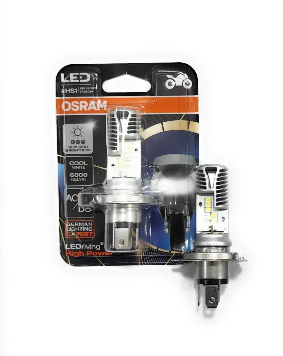 OSRAM HS1 LED Headlight Bulb (Two Wheeler), 6000K - Biker.Store - www.biker.store