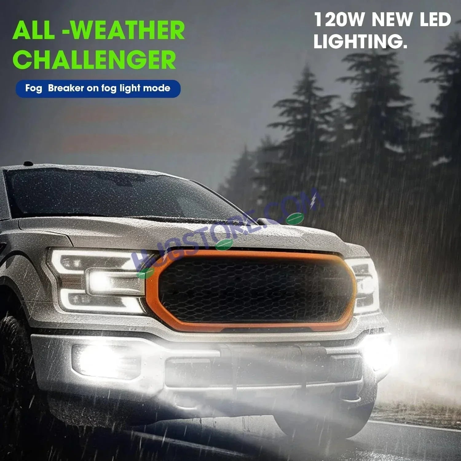 HJG AI Bulb 9005/HB3 App Control 200W Adjustable Beam Color Adjustable Brightness LED Bulb AC/DC Headlight White/Yellow/Warm White 200W for Bike Car LED Light 9005/HB3 AI Headlight 12V/24V for Bike/Car, LIU HJG AI Bulb Pack of 2, 9005/HB3 Socket - Biker.Store - www.biker.store