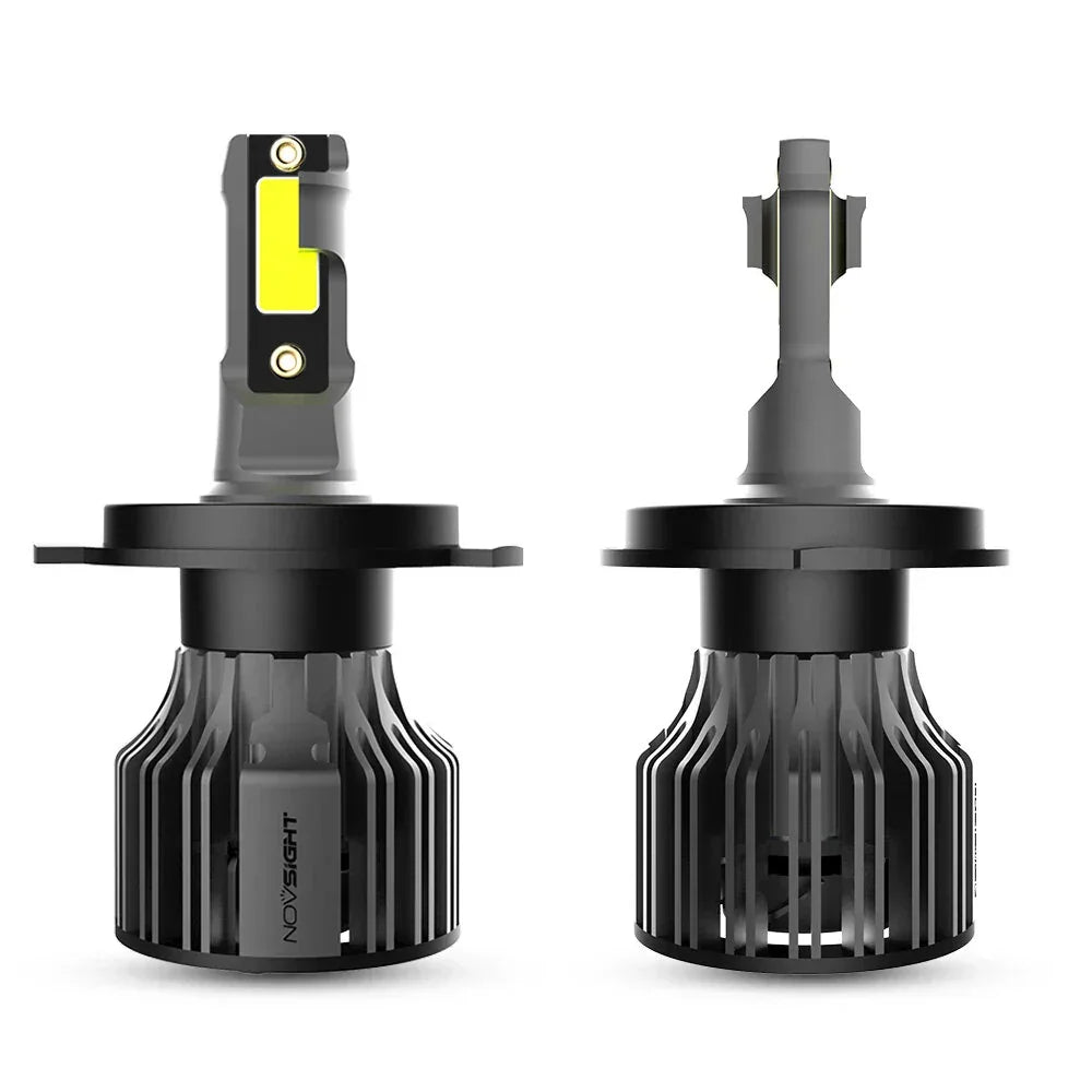 NightEye NovSight A500-N39 9005/HB3 Socket 2PCS 72W DC9-32V Pair Car Headlight LED Bulbs 13,000LM/PAIR Car Headlamps 6000K IP68 Waterproof Type 9005/HB3 - Biker.Store - www.biker.store