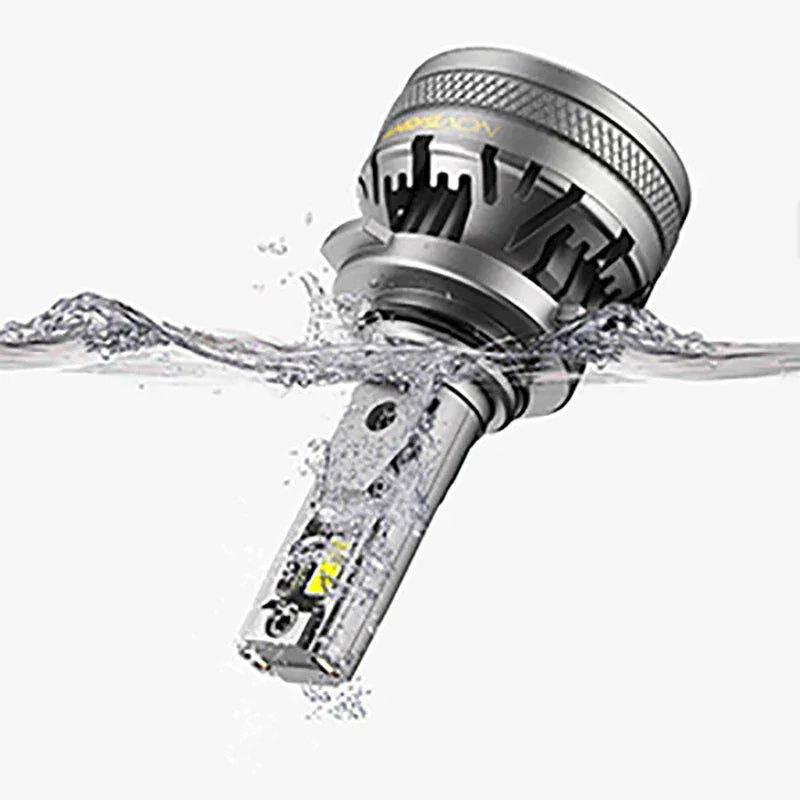 NightEye NovSight A500-N37 H7 DC9-32V LED Headlight H7 Two Pin 22000LM LED Car Lights Bulbs 6500K High & Low Beam 120W/Pair Super Bright - H7 - Biker.Store - www.biker.store