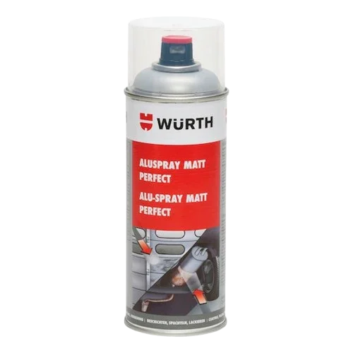 Wurth Aluminium Spray, Matt Perfect (400ml) - Biker.Store - www.biker.store