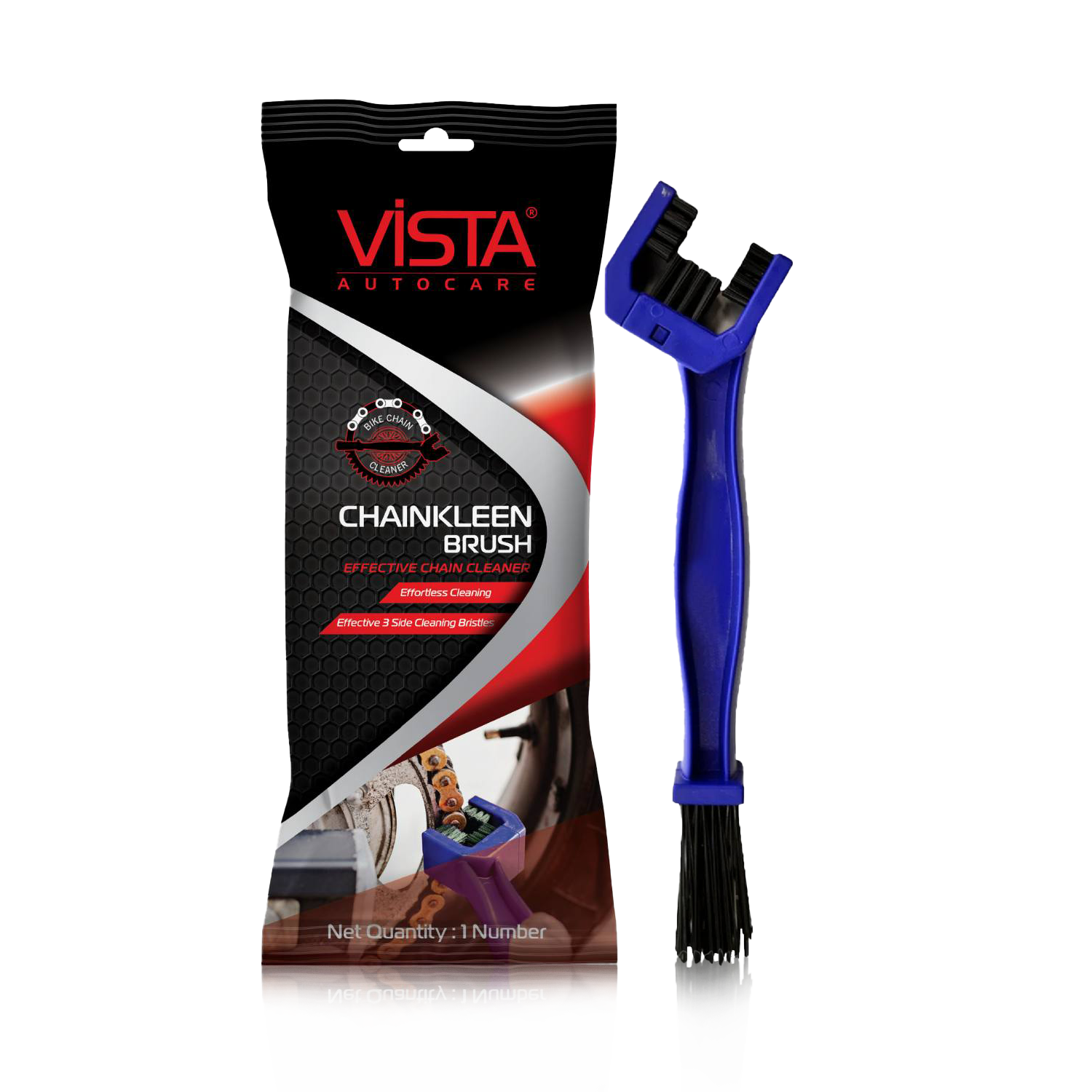 Vista Chain Kleen Brush | Multi Angle Cleaning | For Bike and Bicycles - Biker.Store - www.biker.store