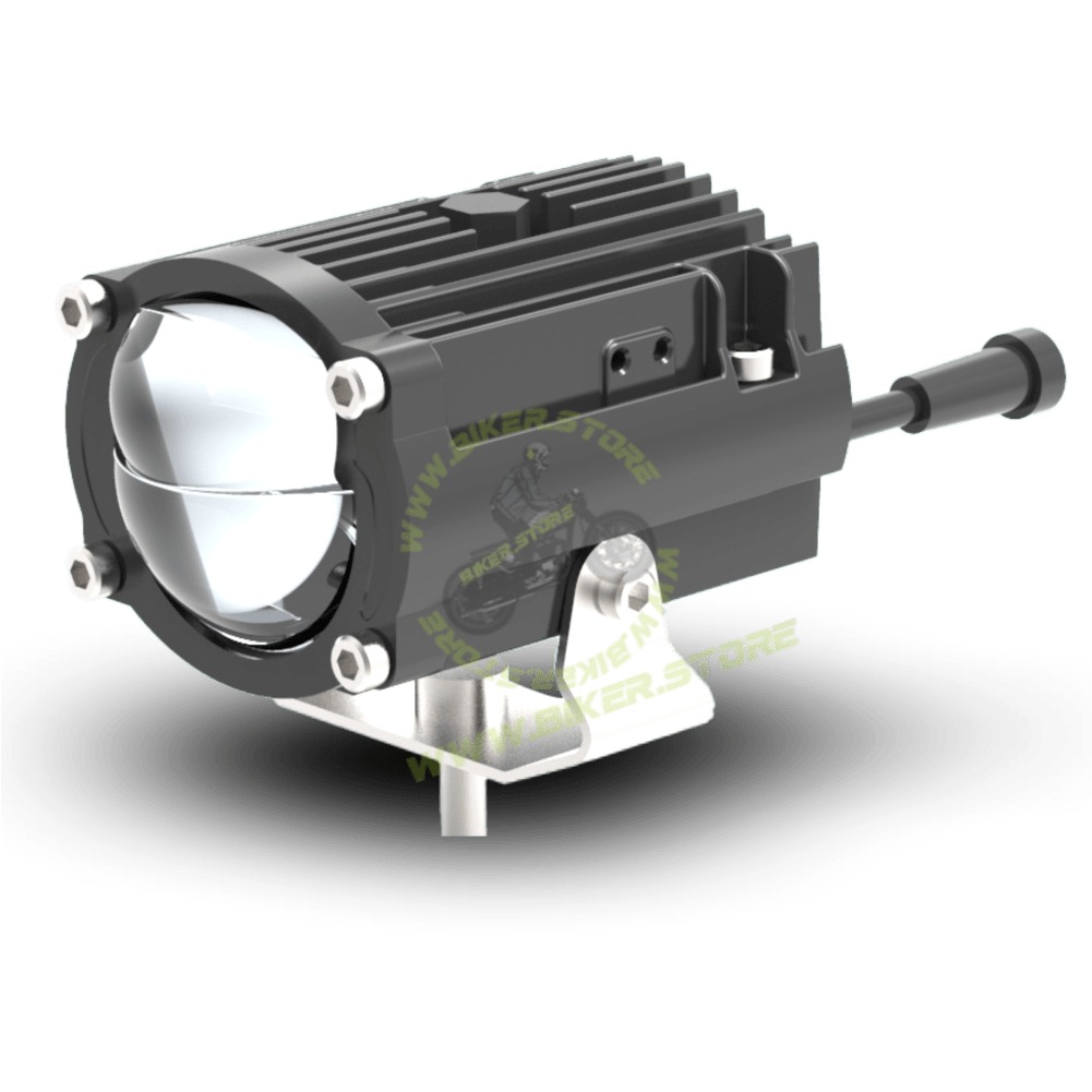Genome 1.8″ Bi-LED All Weather Projectors (100W,800Ft+ Driving Lights) - Biker.Store - www.biker.store