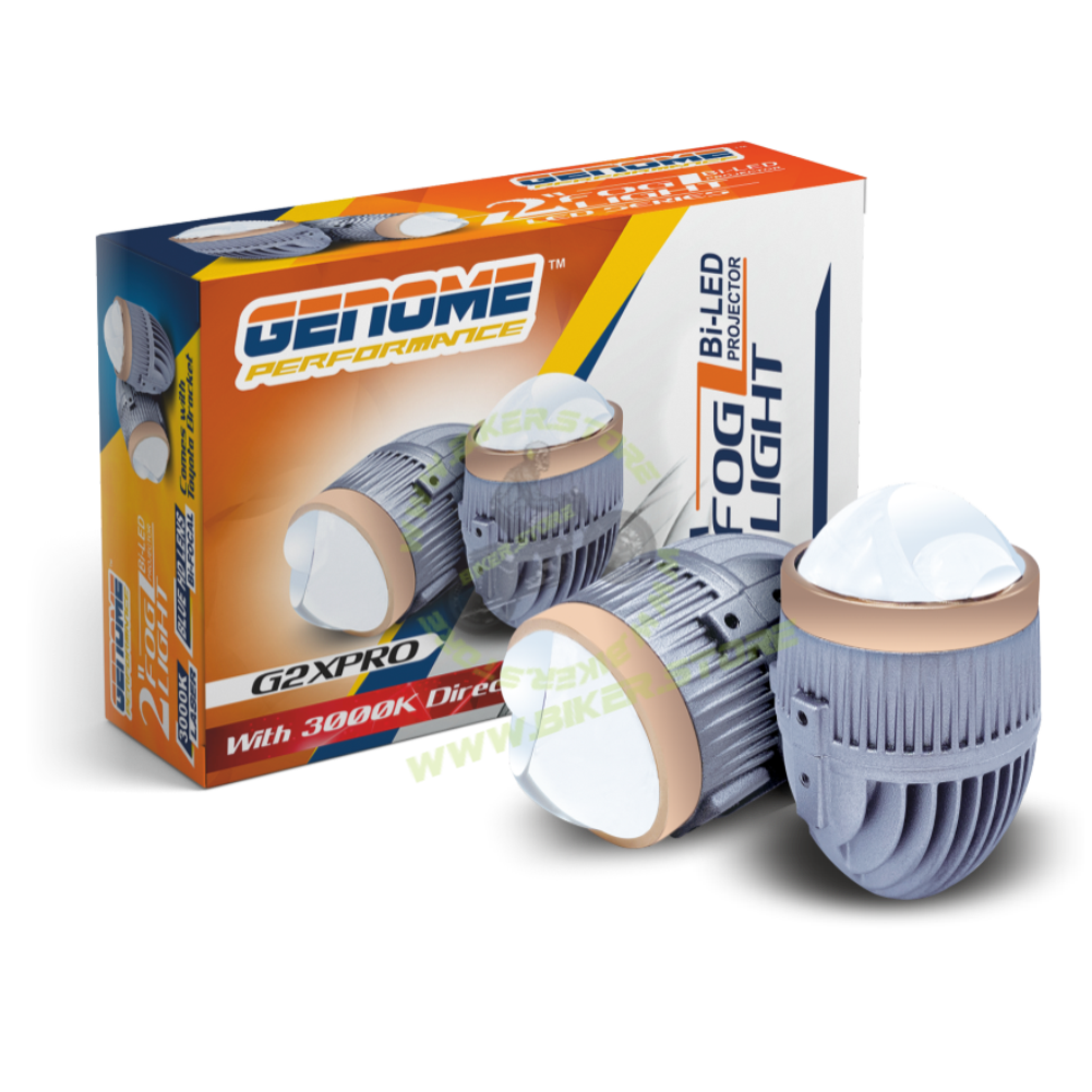 Genome 2 Inch FOG LIGHT BI-LED FOG LIGHT G2XPRO 2" Car Foglight - Biker.Store - www.biker.store