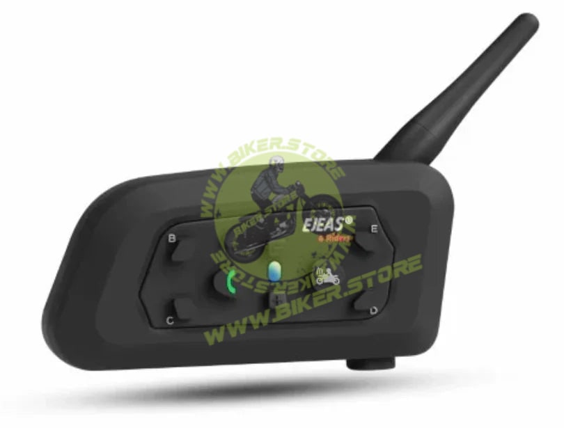 EJEAS V6 Pro+ Motorcycle Bluetooth Intercom – 800M Range, IP67 Waterproof, CVC Noise Reduction - Biker.Store - www.biker.store