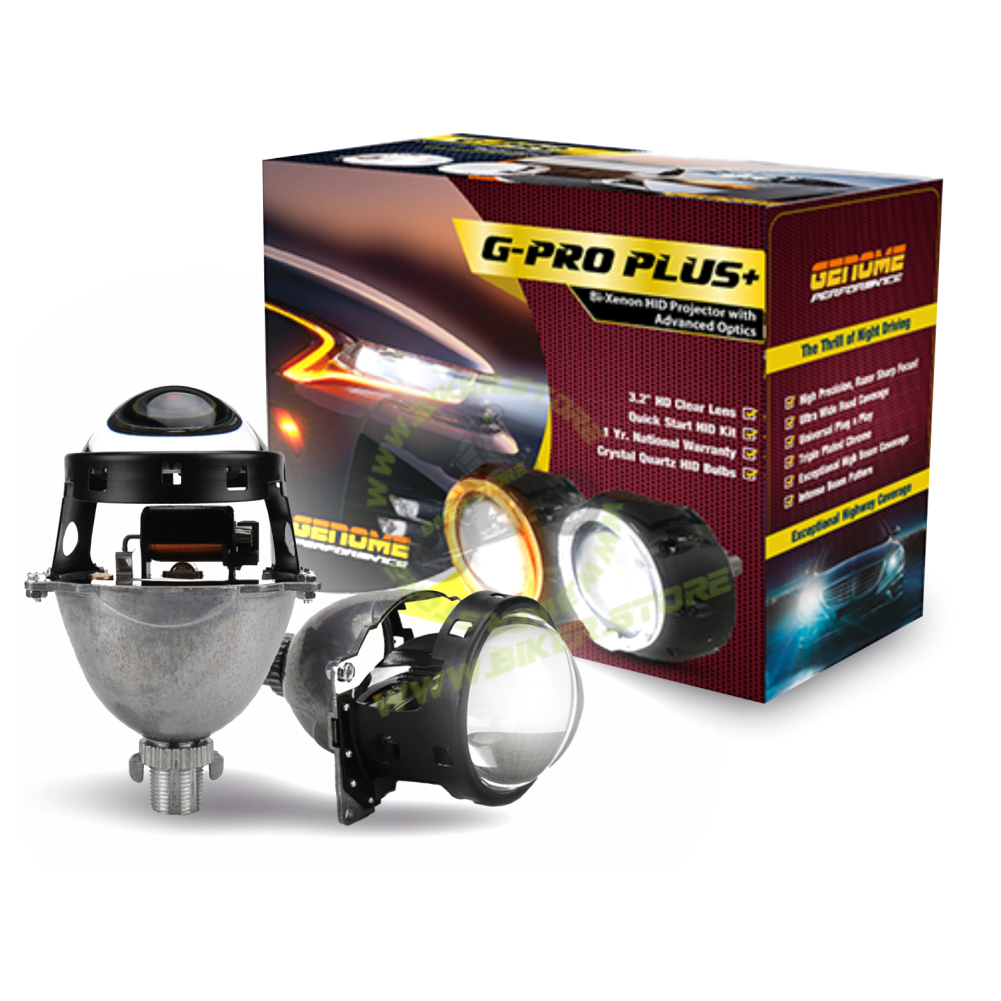 Genome G-Pro 3’ Bi- Zenon Projector 3 Inch Car Foglamp - Biker.Store - www.biker.store