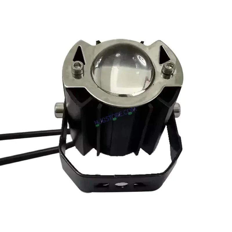 LIUHJG HJG ORIGINAL G15 30W Mini Drive Spotlight Yellow/White Motorcycle Mini Driving Fog Light 7500LM High/Low Beam Motorcycle Spot Light with Red DRL, White, Yellow (Pack of 1) - Biker.Store - www.biker.store