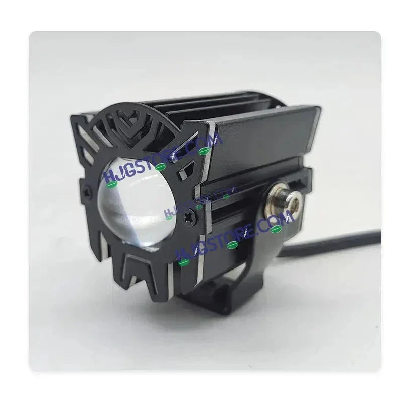 HJG New Model Backlight DRL Laser Lens Drive Devil with Red DRL Backlight DRL Mini Drive Light Red Devil Eye Light Multiple Connecting Red Yellow White Color HJG Laser Drive Backlight Devil, Red DRL, White, Yellow, Backlight DRL, Pack of 2 New Model HJG - Biker.Store - www.biker.store