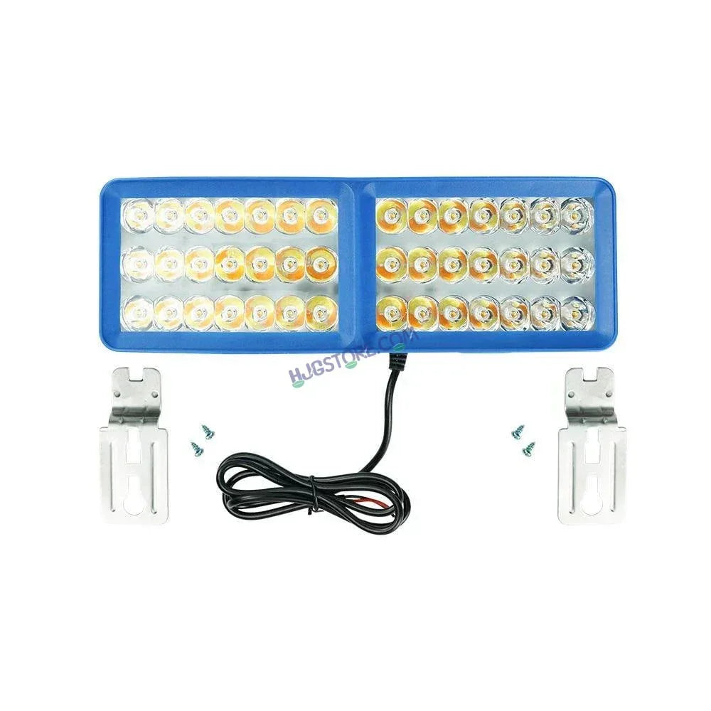 HJG 42 LED Rectangle Foglight Foglamp 3 Colour White, Warm White, Yellow HJG Foglight HJG Car Accessories Led Headlights Mini Driving Lights Led Fog Lights For Motorcycle Lights, Set of 2 - Biker.Store - www.biker.store