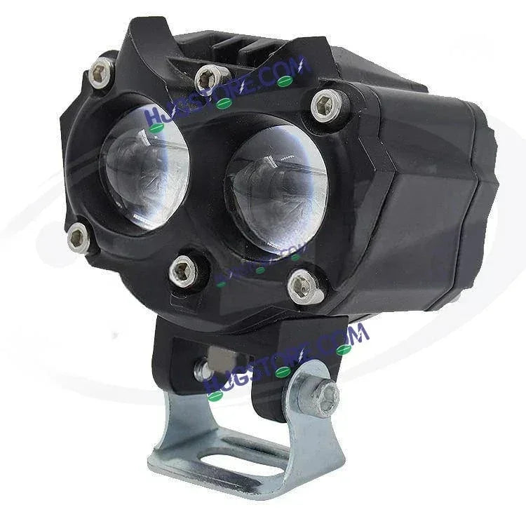 HJG Owl New Model Owl 40W Fog Light For Bike/Car/Thar/Jeep (Cool White/Yellow/Warm White, 40W each) - Pack of 1 HJG New Model Owl Foglight - Biker.Store - www.biker.store