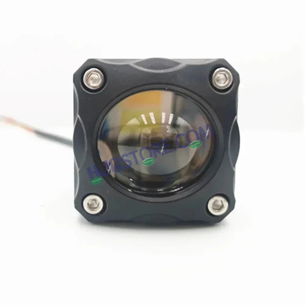 HJG Ice Blue Mini Cube Foglight 40W New Model Projector Foglight Ice Blue DRL/White/Yellow Ultra Wide Dual Intensity 40W LED Fog Lights White/Yellow/Ice Blue DRL Universal For All Cars & Bikes LIU HJG Ice Blue Cube Mini Cube Foglight 40W, Set of 2 - Biker.Store - www.biker.store