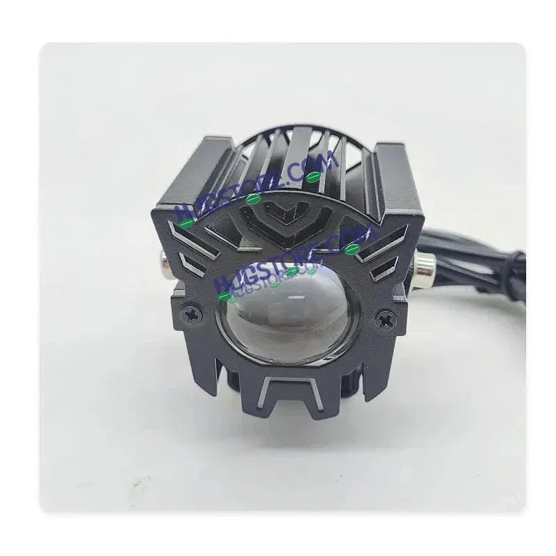 HJG New Model Backlight DRL Laser Lens Drive Devil with Red DRL Backlight DRL Mini Drive Light Red Devil Eye Light Multiple Connecting Red Yellow White Color HJG Laser Drive Backlight Devil, Red DRL, White, Yellow, Backlight DRL, Pack of 2 New Model HJG - Biker.Store - www.biker.store