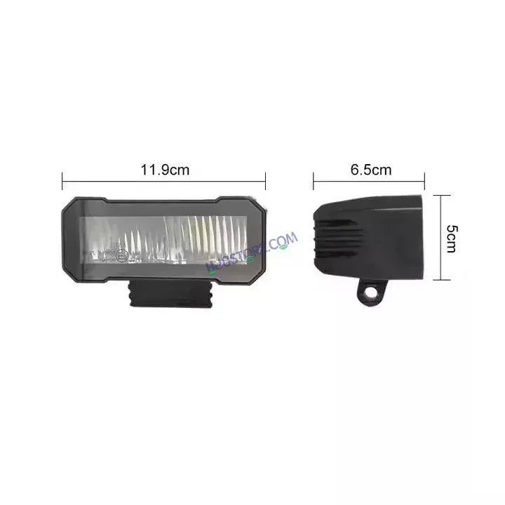 HJG W26 Bezelless Blade 2pc CREE Lens Foglight 120W Square Edge W26 Bezelless Blade 2pc Foglight 120W Foglight Ultra Wide Intensity LED Foglight White CREE Spread Foglight (120W) Universal For All Cars & Bikes LIU HJG W26 Bezelless Blade Lens Foglight 2pc - Biker.Store - www.biker.store