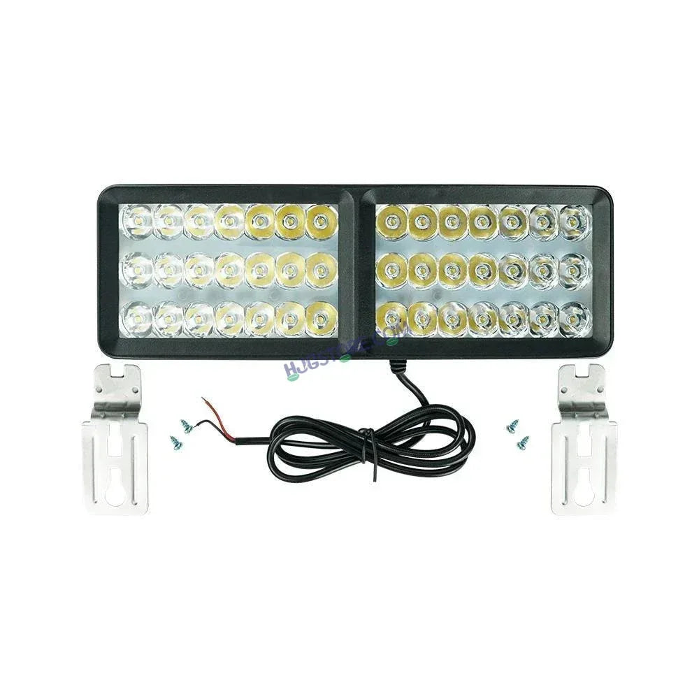 HJG 42 LED Rectangle Foglight Foglamp HJG Car Accessories Led Headlights Mini Driving Lights Led Fog Lights For Motorcycle Lights, Set of 2 - Biker.Store - www.biker.store