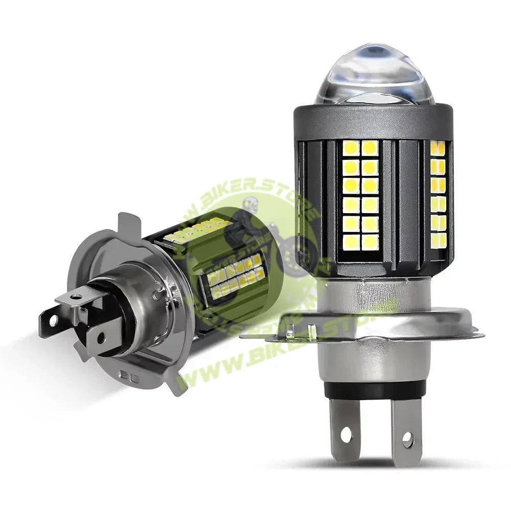 BaoBao BB1989 Motorcycle Lighting Systems 12V H4 White/Yellow Bulb 11W High Low Beam Auto Lamp White Yellow Light Headlight for Motorcycles Cars H4 - Biker.Store - www.biker.store
