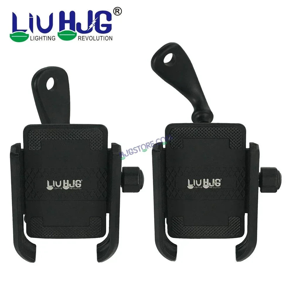 HJG Pro Mobile Holder with USB Charger for Bike, Two Wheelers Universal HJG Mobile Holder Pro Mobile Holder with USB Charger - Biker.Store - www.biker.store