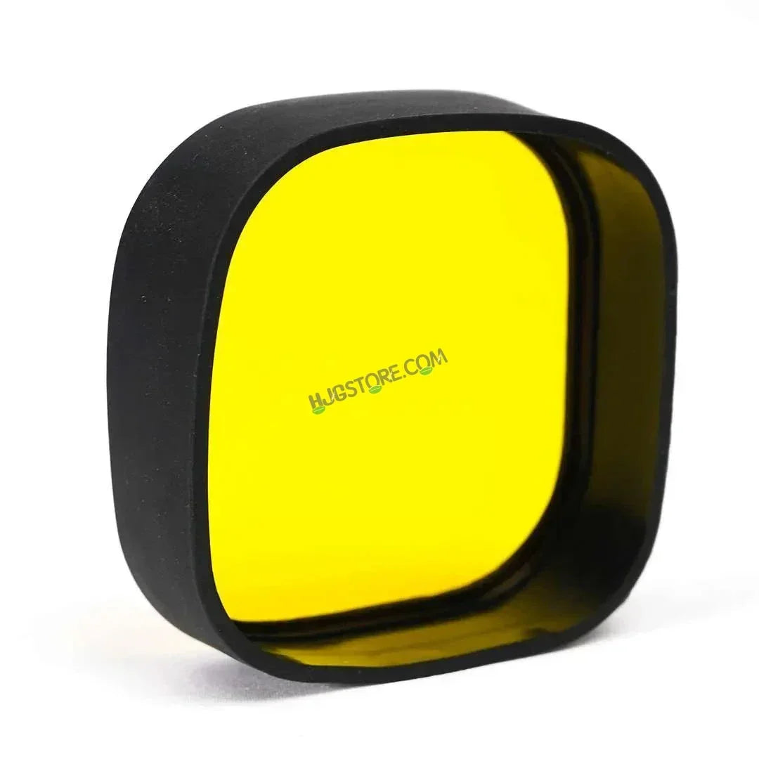 HJG 120W 4 LED CREE 60w Fog Light Auxiliary Light For All Motorcycles White With Yellow Filter Cap (Set of 2) - Biker.Store - www.biker.store