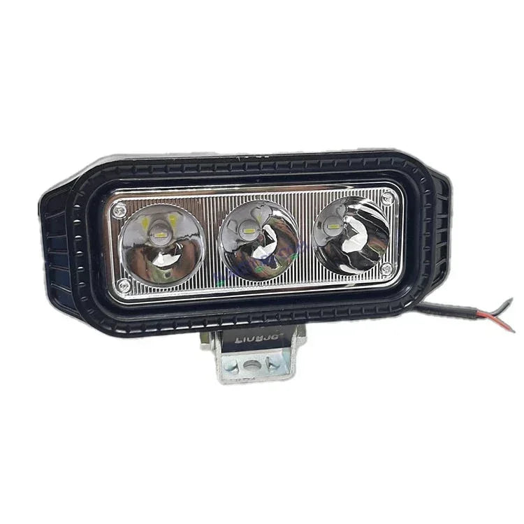 HJG 3 LED Heavy New Model 40W Fog Light Waterproof CREE LED Fog Light with 3 Mode Function High Beam/Low Beam & Flashing for Bike/Motorcycle and Cars (40W, Black, 1 PC) - Biker.Store - www.biker.store
