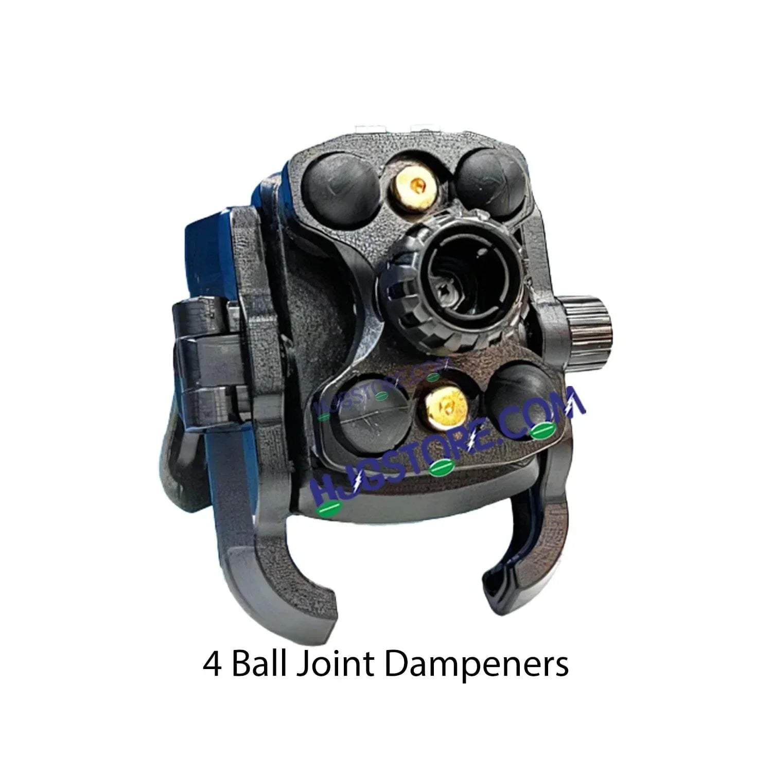 HJG Compact Pro 7578 Shockproof Mobile Holder with Jaw Grip Damper Anti Vibration for Bike, Two Wheelers Universal HJG Mobile Holder Pro Spider Anti-Shake Anti-Theft Zero Vibration Shockproof Mobile Holder 4 Vibration Proof Ball Joints LIU HJG Holder - Biker.Store - www.biker.store
