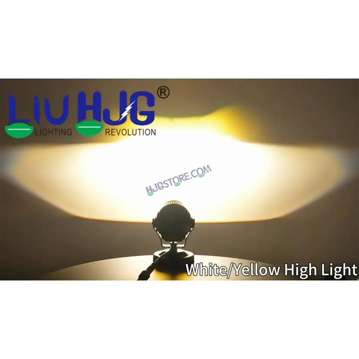 HJG New J37 Single Projector Lens 2pc Foglight Single LED Projector Fog Lens 60W with Red DRL Foglight Ultra Wide Dual Intensity LED Fog Lights White/Yellow/Red DRL Projector (60W) Universal For All Cars & Bikes LIU HJG J37 Projector Lens Power Efficient - Biker.Store - www.biker.store