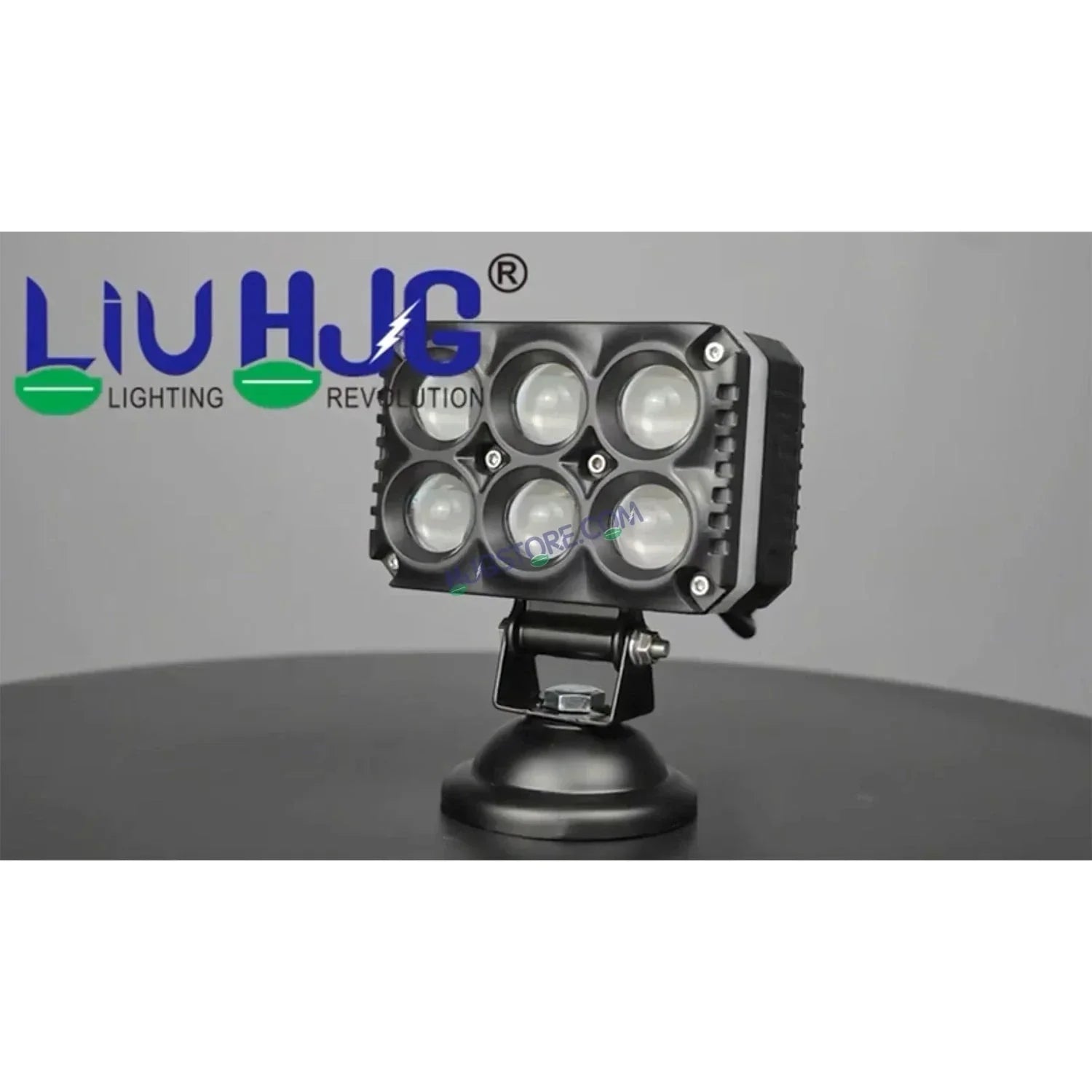 HJG M Series RGB DRL 6x6 Projector Lens 2pc Foglight with RGB DRL Modes 6x6 LED Projector Fog Lens 60W with RGB DRL Foglight Ultra Wide Dual Intensity LED Fog Lights White/Yellow/RGB DRL Projector (60W) Universal For All Cars & Bikes LIU HJG RGB Fog Light - Biker.Store - www.biker.store