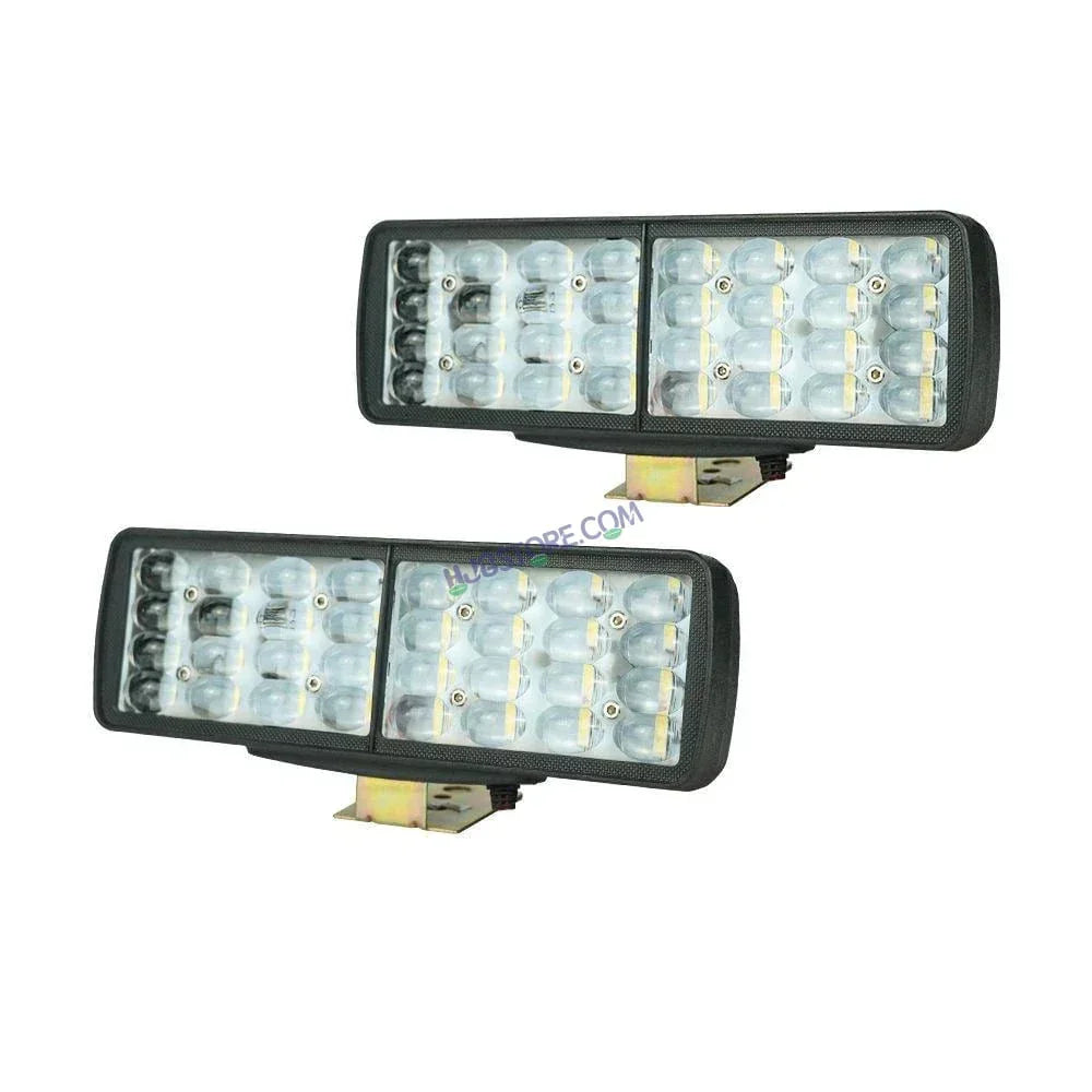 HJG 32 LED Rectangle Foglight Foglamp HJG Car Accessories Led Headlights Mini Driving Lights Led Fog Lights For Motorcycle Lights, Set of 2 - Biker.Store - www.biker.store