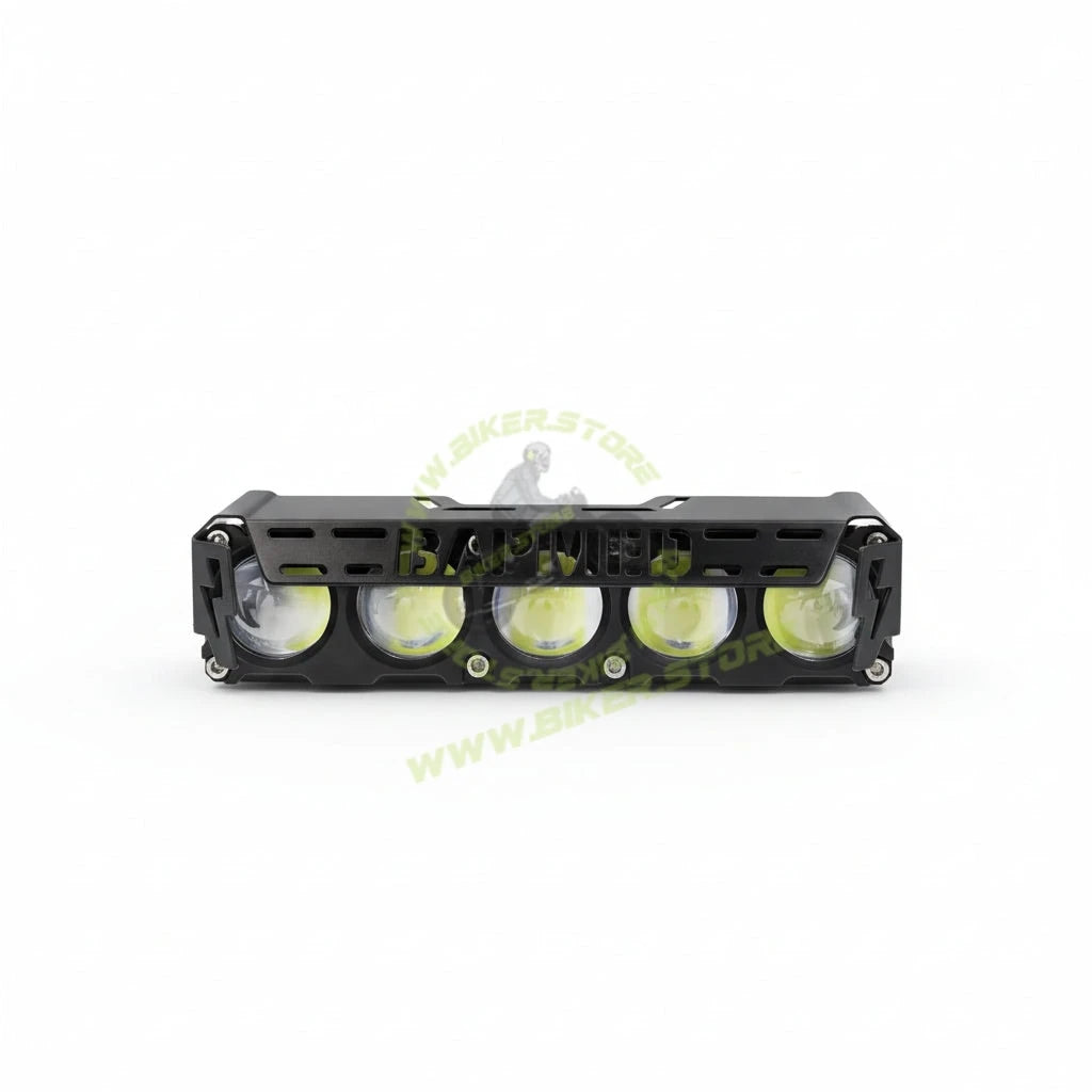 BaoBao 6 Lens Foglight 60W White/Yellow Dual Color Foglight Aluminum Mini Driving Systems White Yellow Flash Led Spotlight Fog Light Headlight Bulb for Bike Motorcycle Car - Biker.Store - www.biker.store