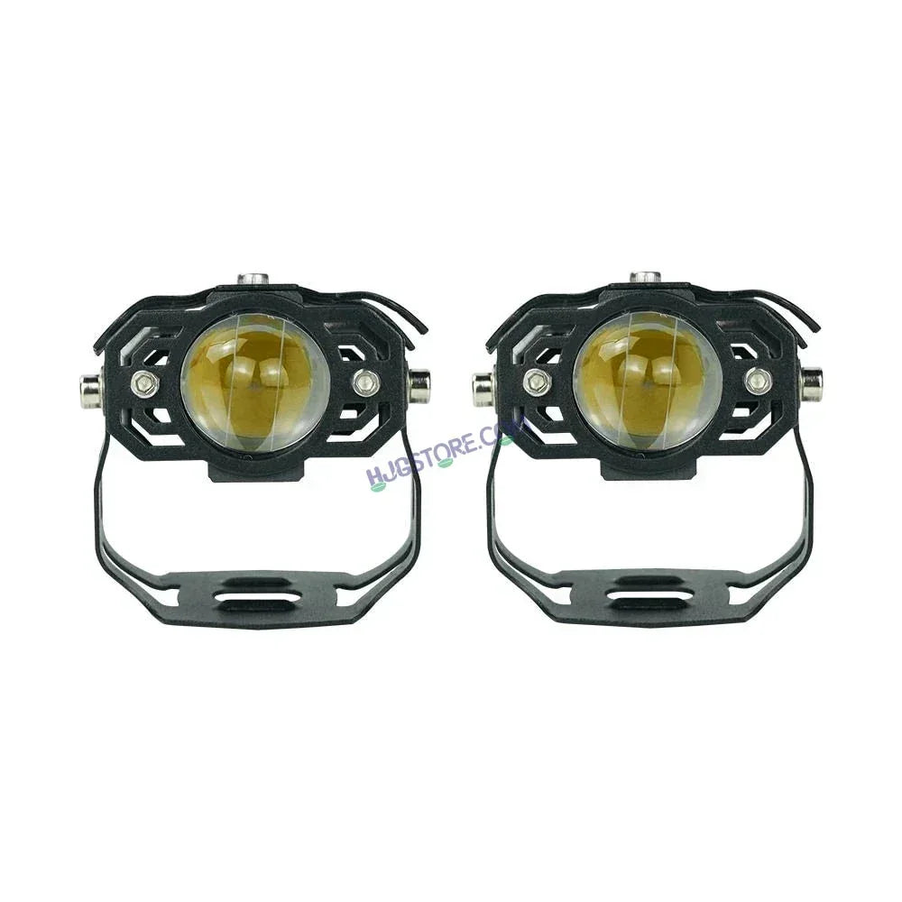 HJG Spider Drive Pack of 2 Pc Foglight Foglamp Car LED Work Light Driving Lamp Headlights Auxiliary Light for Motorcycle Accessories Fog Light Motorcycle Spotlight, Set of 2 HJG Spider Drive - Biker.Store - www.biker.store